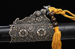 Chinese JIAN Damascus Folded Steel Tang Dynasty Straight Jian
