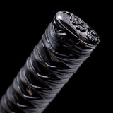 Handmade Katana,Japanese Style Samurai Lightning Engraving Blade Blue