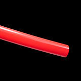 Red Color Katana,Japanese Samurai Katana Blue Heat Treated Blade Full Tang