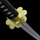 Roronoa Zoro Shusui Katana,Japanese Samurai Replica Real Steel Full Tang Blade