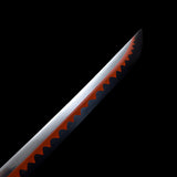 Roronoa Zoro Shusui Katana,Japanese Samurai Replica Real Steel Full Tang Blade