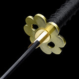Roronoa Zoro Shusui Katana,Japanese Samurai Replica Real Steel Full Tang Blade