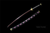 Zoro Swords One Piece 3 Katana, Replica,Zoro Shusui Sandai Kitetsu Yubashiri