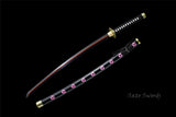 Anime Zoro's Sword Real Handmade Steel | Shusui Katana Shusui Enma Replica Sword