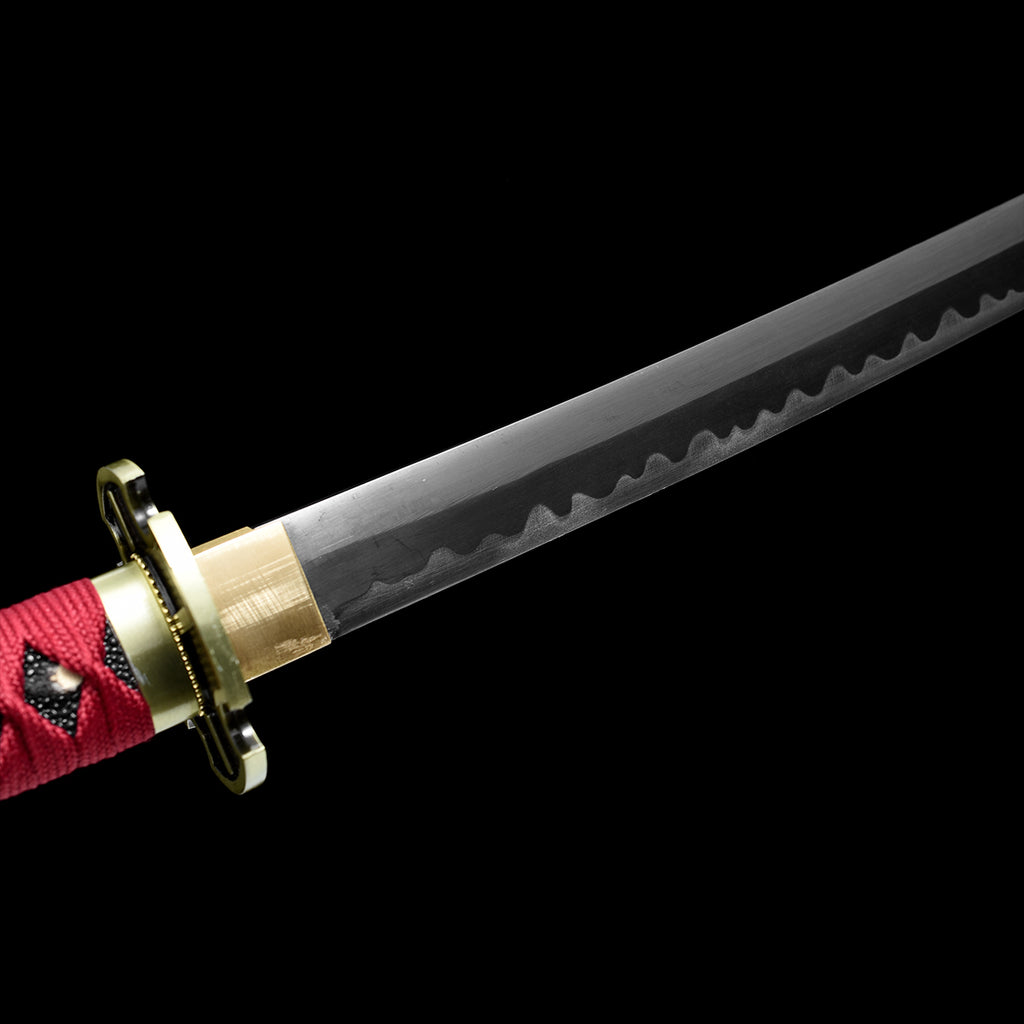 Katana Kitetsu Zoro Blade Maru 1045 Bushido Epee Sabre Sword Practical  Sword Handmade Zoro Katana Zoro Sword Sandai Kitetsu Display -  Norway