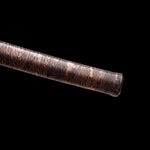 Brown Katana,Handmade Samurai Manganese Steel Engraving Pattern Katana