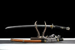 Japanese Taichi Clay Tempered Hand Polishing Samurai Katana