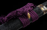 Authentic Classic Tanto Japanese Folded Steel Clay Tempered Forged Short