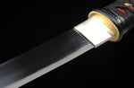Fully Handmade High Carbon Steel Clay Tempered Tanto Iron Tsuba Short