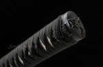 Classic Katana Clay Tempered Folded Steel High Quality Japanese Iron Tsuba