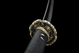 Japanese Taichi Clay Tempered Hand Polishing Samurai Katana