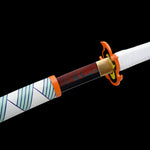 Demon Slayer Kimetsu no Yaiba Real Steel Handmade Anime Katana Kamado Tanjirou Rengoku Cosplay Replica
