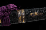 Authentic Classic Tanto Japanese Folded Steel Clay Tempered Forged Short