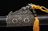 Chinese JIAN Damascus Folded Steel Tang Dynasty Straight Jian