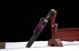 Authentic Classic Tanto Japanese Folded Steel Clay Tempered Forged Short