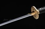 Highmade Wakizashi Clay Tempered Blade Wakizashi Rosewood Saya Samurai