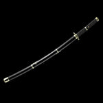 Roronoa Zoro Yubashiri Katana,Japanese Samurai Real Carbon Full Tang Blade Replica