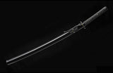 Handmade Katana High Carbon Steel Samurai Black Scabbard General