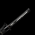 Hand Forged Katana High Carbon Steel With Clay Tempered Engraving Scabbard