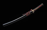 Samurai Swords,Fully Handmade Wakizashi Folded Steel Clay Tempered Katana