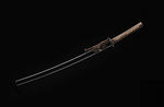 Hand Forged Katana Folded Damasus Steel Real Hamon Samurai Katana Brown Wrap