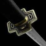 Roronoa Zoro Yubashiri Katana,Japanese Samurai Real Carbon Full Tang Blade Replica