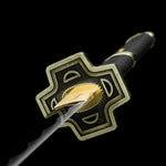 Roronoa Zoro Yubashiri Katana,Japanese Samurai Real Carbon Full Tang Blade Replica
