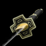 Roronoa Zoro Yubashiri Katana,Japanese Samurai Real Carbon Full Tang Blade Replica
