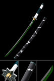 Demon Slayer Kimetsu no Yaiba Real Steel Handmade Anime Katana Kamado Tanjirou Rengoku Cosplay Replica