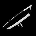 Demon Slayer Anime Swords Katana Hashibira Inosuke,Japanese Samurai Cosplay Replica Real Steel
