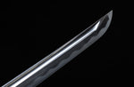Real Japanese Samurai, High Carbon Steel Full Tang Blade With Crack Scabbard