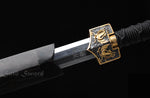 Chinese Jian Damascus Folded Blade Han Dynasty Jian