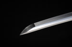 Japanese Tanto,High Carbon Steel Short Tanto Japanese Blade Golden Bamboo