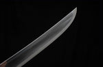 Fully Handmade High Carbon Steel Clay Tempered Tanto Iron Tsuba Short