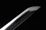 Ninja Ninjato Straight Katana Classic Folded Steel With Clay Tempered