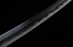 Japanese Sword Clay Tempered Folded Steel Blade Authentic Taichi Samurai Katana