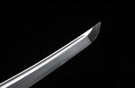 Japanese Tanto,High Carbon Steel Short Tanto Japanese Blade Golden Bamboo