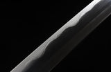Hand Forged Katana Folded Damasus Steel Real Hamon Samurai Katana Brown Wrap