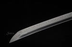 Samurai Katana Japanese Clay Tempered Blade Traditional Handmade Iron Tsuba
