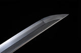 Samurai Swords,Fully Handmade Wakizashi Folded Steel Clay Tempered Katana