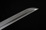 Handmade Katana Sword High Carbon Steel Practice With Black Scabbard