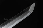 Handmade Tanto,Folded Damasus Steel With Clay Tempered Blade Tanto