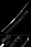 Handmade Katana,Kill Bill Real Hamon Japanese Samurai Clay Tempered
