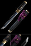 Authentic Classic Tanto Japanese Folded Steel Clay Tempered Forged Short