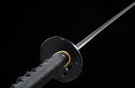 Real Japanese Samurai, High Carbon Steel Full Tang Blade With Crack Scabbard