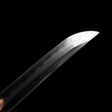 Handmade Samurai Swords Katana,Damascus Folded Steel Clay Tempered Blade Waves