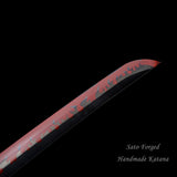 Demon Slayer Anime Swords Katana Rengoku Kyoujurou,Japanese Samurai Cosplay Replica Real Steel