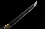 Authentic Classic Tanto Japanese Folded Steel Clay Tempered Forged Short