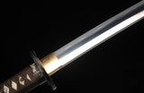 Hand Forged Katana Folded Damasus Steel Real Hamon Samurai Katana Brown Wrap
