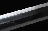 Chinese JIAN Damascus Folded Steel Tang Dynasty Straight Jian